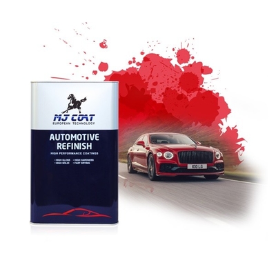 o revestimento baixo automotivo da cor sólida 1K pinta a pintura de prata branca brilhante fina do carro