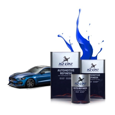 A pintura azul do carro do poliuretano Refinish a pintura 2K automotivo amplamente utilizada
