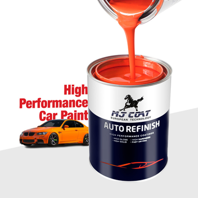 Tamanho do recipiente 1L 4L Pintura de revestimento de base automotriz de secagem rápida com acabamento brilhante