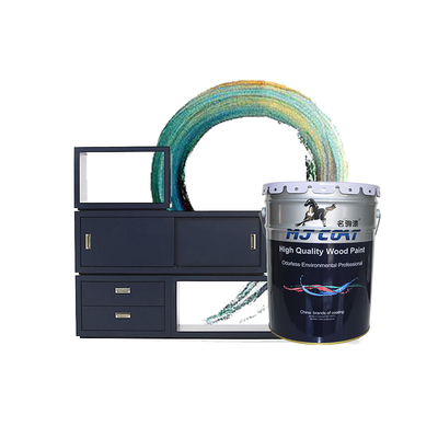 Baixo odor Tempo de secagem rápido Tinta de madeira PU à prova d'água 2-3 horas Tempo de secagem Fácil aplicação