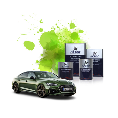 Limpeza mais fina 1-2 Horas Tempo de secagem Auto Clear Coat Paint Durabilidade / Resistência UV para 2-3 camadas