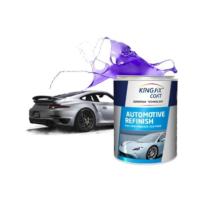 Saturação alta preta metálica de Matte Automotive Base Coat Paint