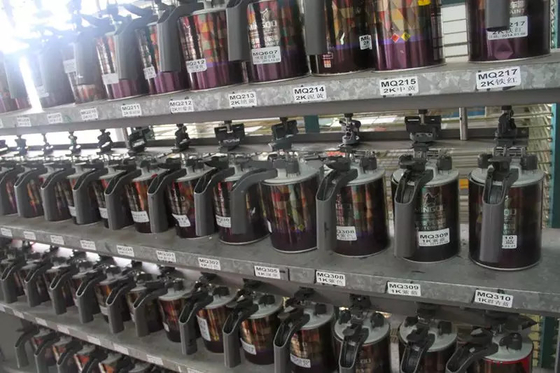 Acessórios de pintura de carro ISO9001 máquina de mistura de pintura automática