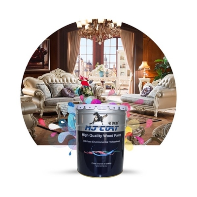 Pintura UV inodora do plutônio da pintura de secagem rápida clara alta da madeira do plutônio para armários de cozinha