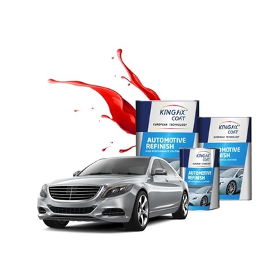Tinta laca automotiva com base prata 1K Tinta laca visual premium para carros