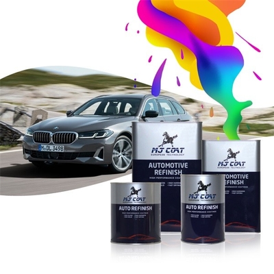 Tinta base automotiva de cor sólida Monocomponente Azul esverdeado Tinta automotiva