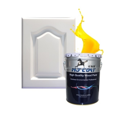 Tinta PU de poliuretano de madeira de alto brilho e inodoro para móveis