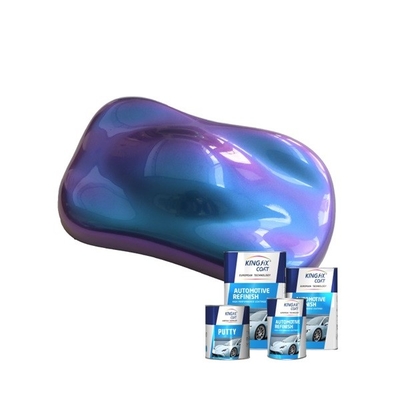 Tinta de carro acrílica camaleão resistente a UV 1K componente único camaleão cor de carro