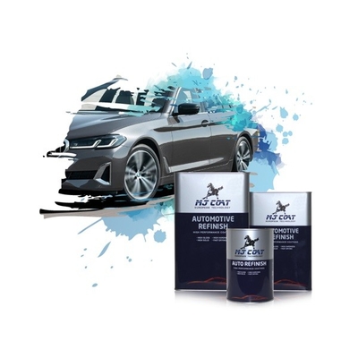 Tinta de repintura automotiva cinzenta de secagem rápida para reparo de carroceria resistente à água