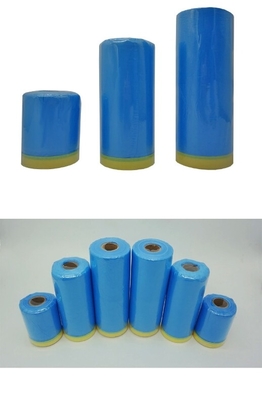 Filme de mascaramento de tinta automotiva 225mm x 200mm Papel de mascaramento azul