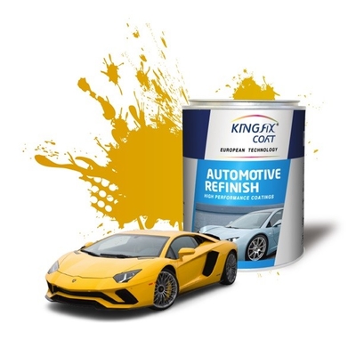 Tinta base automotiva resistente a arranhões 1K tinta preta internacional para carro