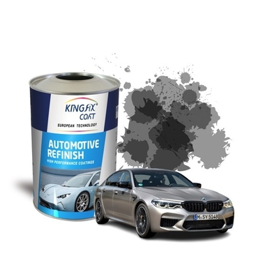 Tinta base automotiva resistente a arranhões 1K tinta preta internacional para carro