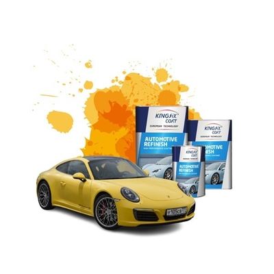Revestimento Auto Claro Resistente Alta Transparente Amarelo Resistente a Riscos Tinta Automotiva Altamente Sólida