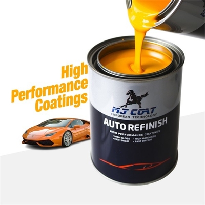 Repintura de pintura de carro de cor brilhante 1k bom nivelamento alta plenitude