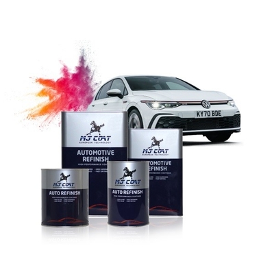 Pintura automotiva de poliuretano acrílico repintura preto fosco pintura automotiva pérola