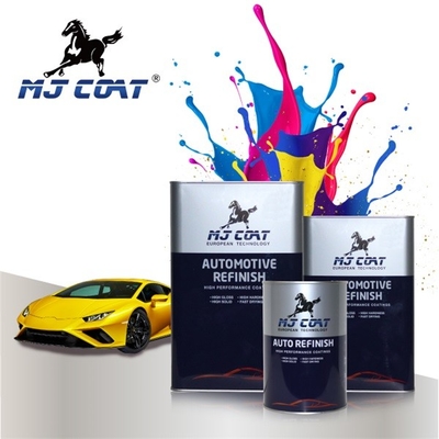 Tinta auto laca anti amarelamento resistente a UV para reparação de automóveis