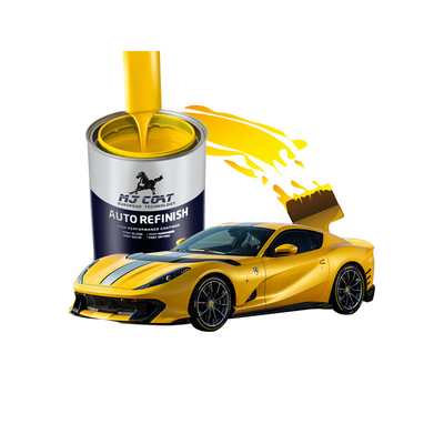 o revestimento 2K superior automotivo pinta o pulverizador preto branco de alto brilho da cor do carro