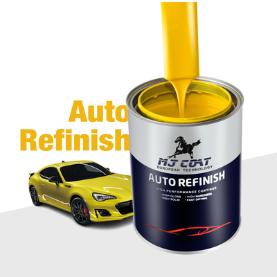 Rapidez de secagem Velocidade brilhante Pintura de revestimento de base para automóveis Baixo teor de COV