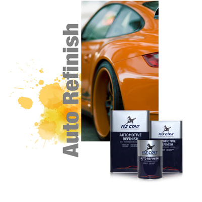 Tamanho do recipiente 1L 4L Pintura de revestimento de base automotriz de secagem rápida com acabamento brilhante