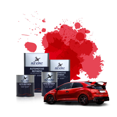 Pintura de revestimento superior de poliuretano acrílico de alto brilho para carros