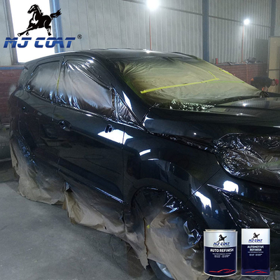 Tamanho do recipiente 1L 4L Pintura de revestimento de base automotriz de secagem rápida com acabamento brilhante