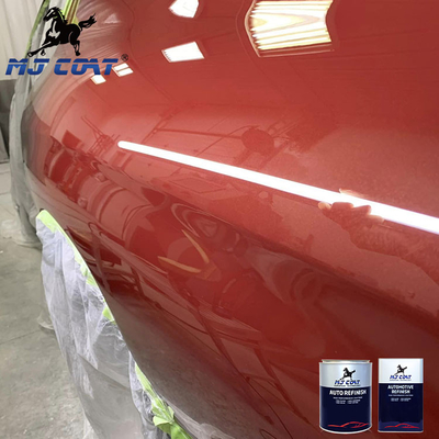 Resistência UV Pintura de revestimento de base automotiva com pressão apropriada da pistola de pulverização