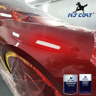 3C SGS CE Automotive Top Coat Paint Amarelo Secagem rápida
