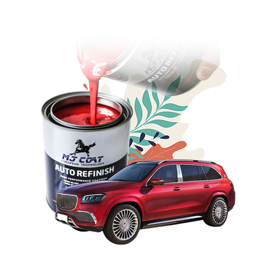 Alto desempenho Automotive Top Coat Paint Cold Storage 400-500 Sq. Ft. por galão