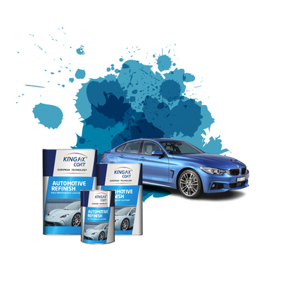 2K pintura de acabamento automotivo com tempo de secagem 2-3 horas 400-500 pés quadrados por galão de cobertura