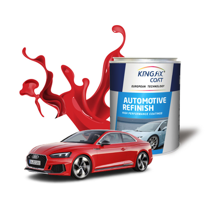 Mais de 40% de conteúdo sólido de pintura de camada superior automotiva acabamento brilhante