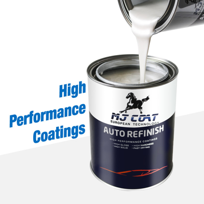 Pintura de camada superior automotiva de alto brilho para 2-3 camadas com alta durabilidade