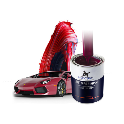 Pintura de revestimento superior automotivo à base de água com acabamento brilhante com teor de COV inferior a 50 g/l