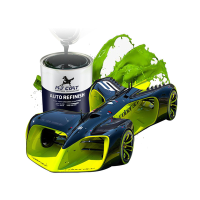 Características especiais Resistência UV Reparação de pintura de revestimento de base automotivo com acabamento brilhante