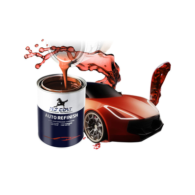 4-6 Horas Tempo de Recoat Branco Automotive Top Coat Paint para as necessidades de remodelação de carros