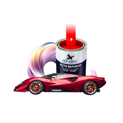 Menos de 50 G/L de VOCs Contendo Pintura de Camada Superior Automóvel 2-3 Camadas 4-6 Horas Tempo de Recamada