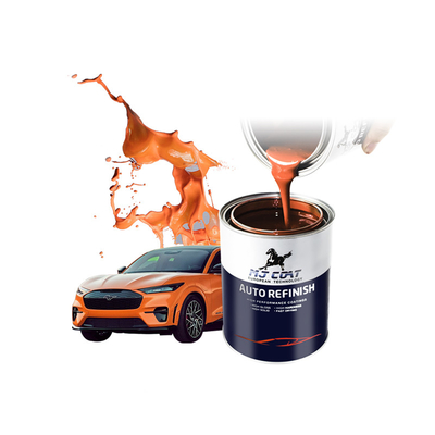 Temperatura 15C-90C Auto Clear Coat Paint com acabamento brilhante 400 Sq Ft / gal