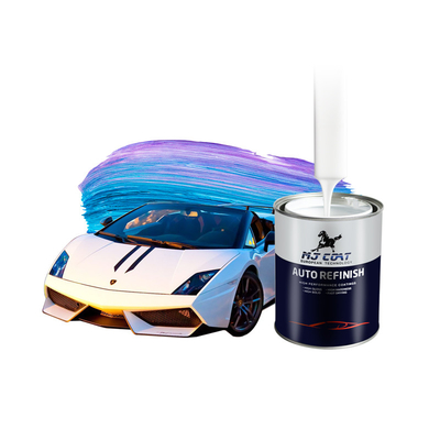 1L e 4L tamanho de recipiente pintura de revestimento de base automotiva com resistência UV 2 a 3 camadas