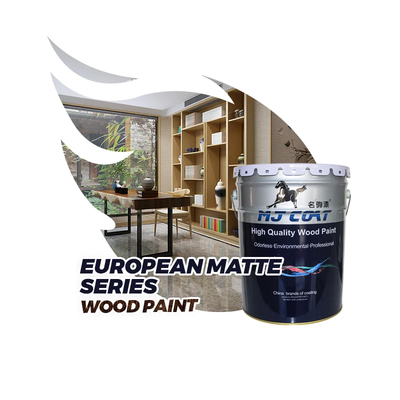 Fácil de aplicar tinta de madeira PU fosca com baixo teor de COV para acabamento fosco