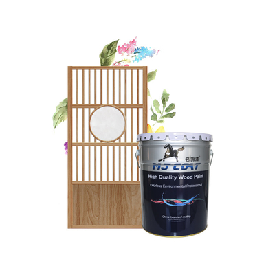Baixo COV Matte Alto Brilho Borracha de madeira PU lisa Com cobertura de 10-15 pés quadrados / litro