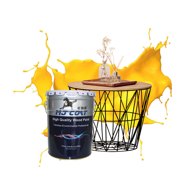 Secagem de baixo odor PU Pintura de madeira Finish liso Coat em 2-3 horas Impermeável Fácil de aplicar