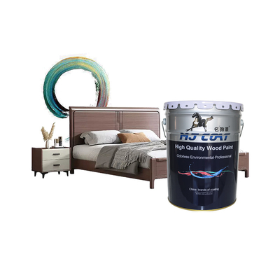 Finitura suave de madeira de baixo odor PU Pintura de madeira à prova d'água 2-3 camadas Cor natural Fácil aplicação