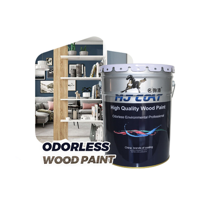 Local de armazenamento fresco e seco Pintura de madeira PU lisa para acabamento suave