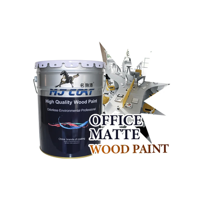 Baixo odor Limpo PU tinta de madeira Baixo teor de VOC 2-3 horas Tempo de secagem para superfícies de madeira