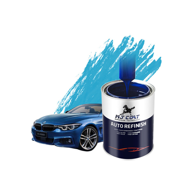 A pintura de revestimento transparente de automóveis melhora o acabamento fosco brilhante em uma única cor