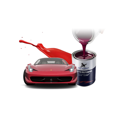 Secagem Gloss Automotive Top Coat Paint Recoat Time 4-6 horas Baixo teor de COV