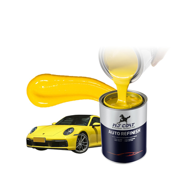 Pintura de revestimento superior de automóveis à base de água branca Menos de 50 G/L Conteúdo de COV Tempo de recobrimento 4-6 horas