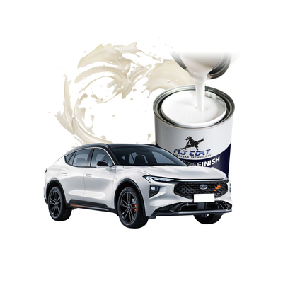 Pintura de revestimento superior de automóveis brilhante Menos de 50 G/L Conteúdo de COV Cobertura 400-500 pés quadrados por galão