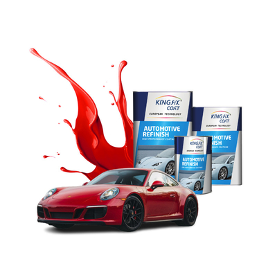 Gloss Auto Clear Coat Paint com cobertura de 400 pés quadrados Gloss Matte Finish Tempo de secagem rápido
