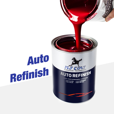 Conteúdo sólido acabamento brilhante pintura automotiva de camada superior limpeza fácil com desengraxante