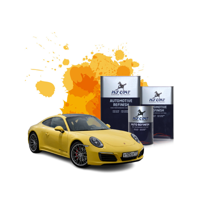 COV branco Menos de 50 G/L Pintura de camada superior automotiva 400-500 pés quadrados Cobertura 2-3 horas Tempo seco